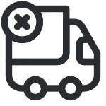 Truck Remove SVG Icon